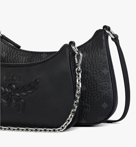 MWHGSTA04BK001-Aren Duo Hobo in Visetos|