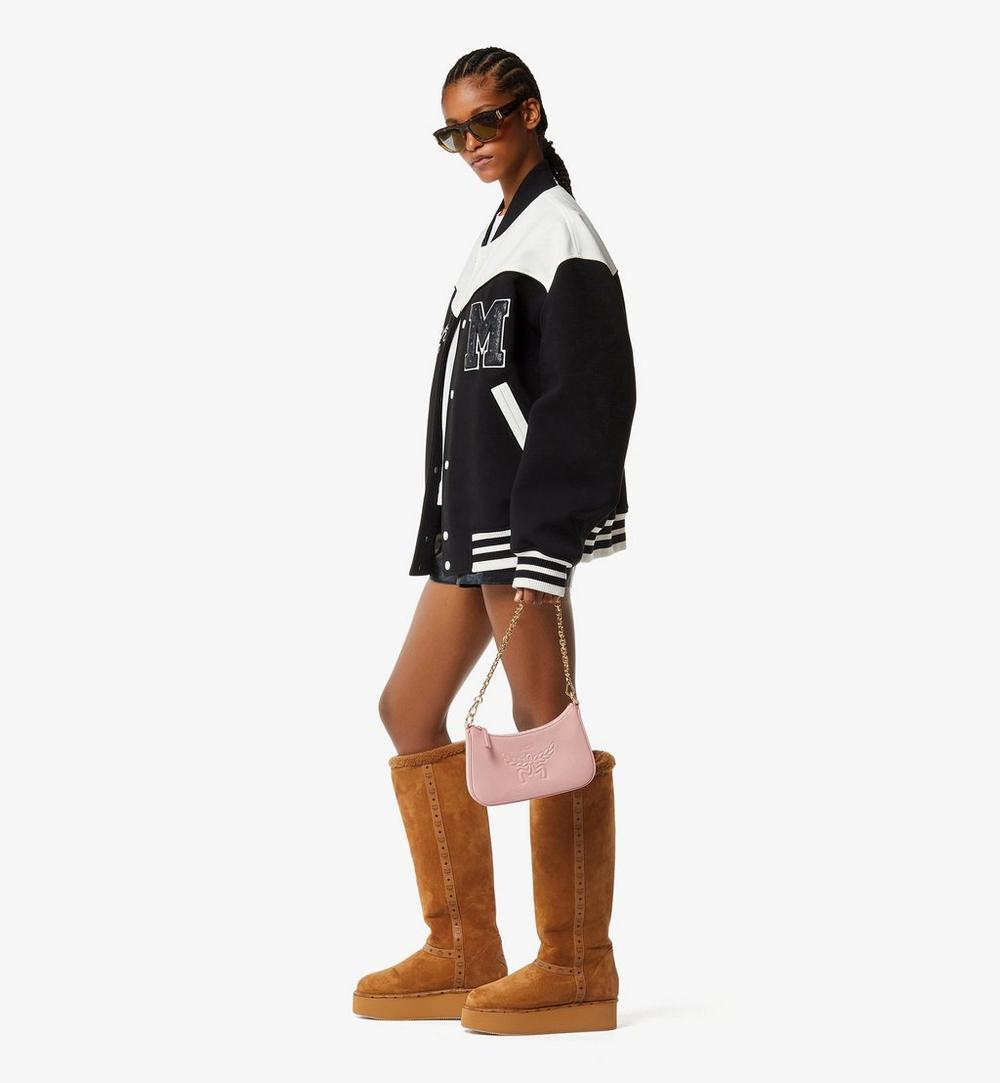 MWHGSTA04PZ001-Aren Duo Hobo in Visetos|SOFT PINK