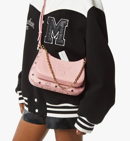 MWHGSTA04PZ001-Aren Duo Hobo in Visetos|SOFT PINK