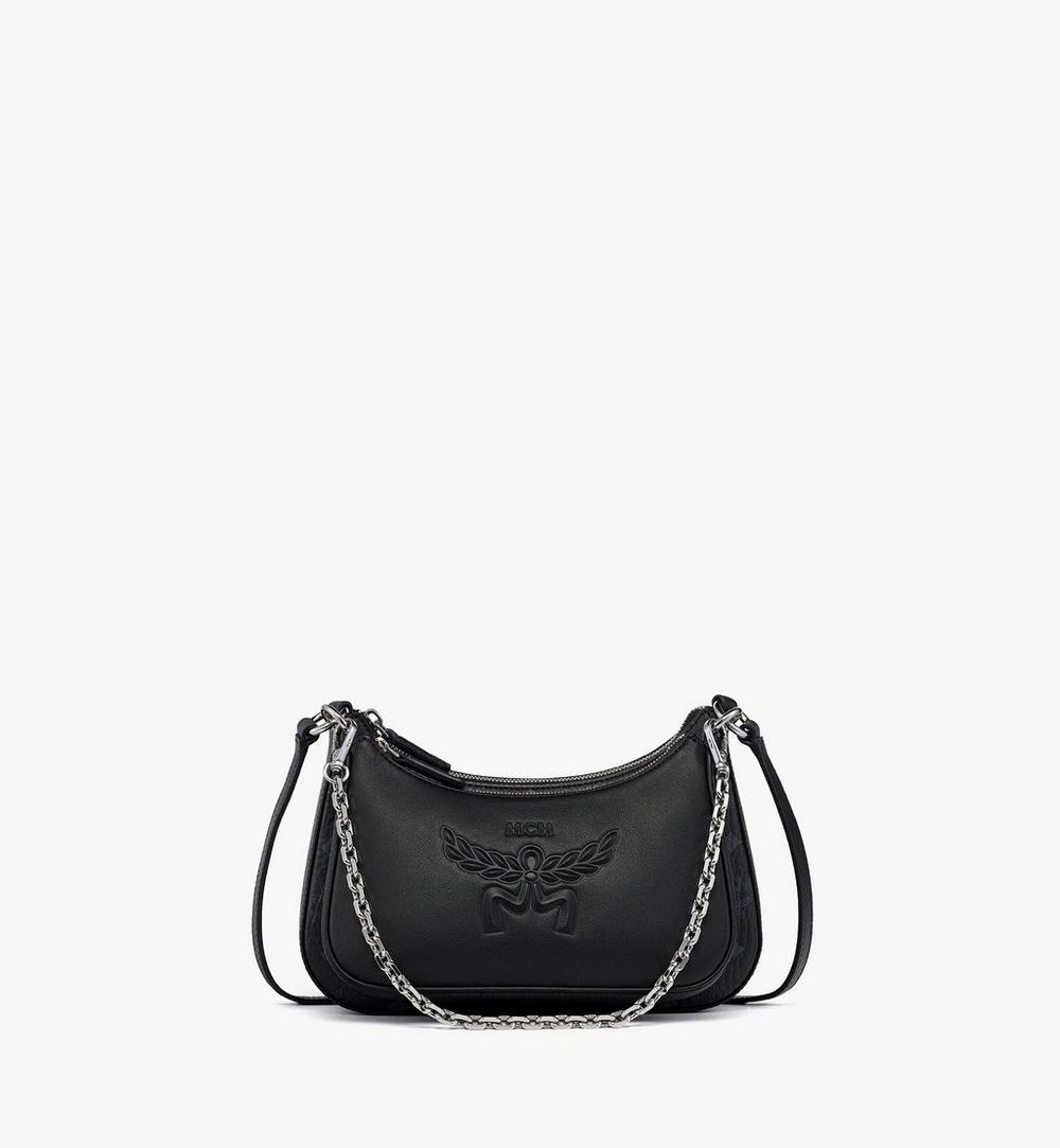 MWHGSTA04BK001-Aren Duo Hobo in Visetos|