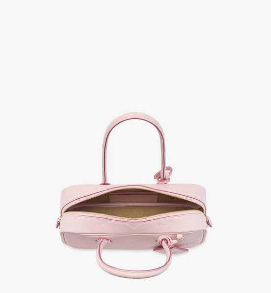 Aren East West Shoulder Bag in Maxi Monogram Leather image 3