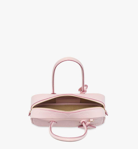 MWSGSTA01QA001-Aren East West Shoulder Bag in Maxi Monogram Leather|Lotus