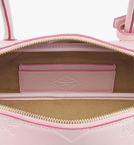 Aren East West Shoulder Bag in Maxi Monogram Leather image 6