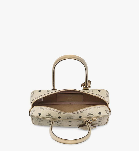 Aren East West Shoulder Bag in Visetos image 3