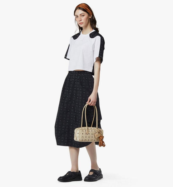 Aren East West Shoulder Bag in Visetos image 7