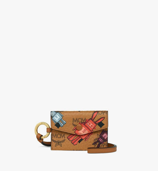 Aren Lanyard ID Wallet in Rabot Visetos image 1