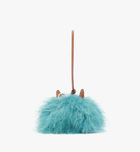 Aren Mars Dog Charm in Faux Fur and Visetos image 2