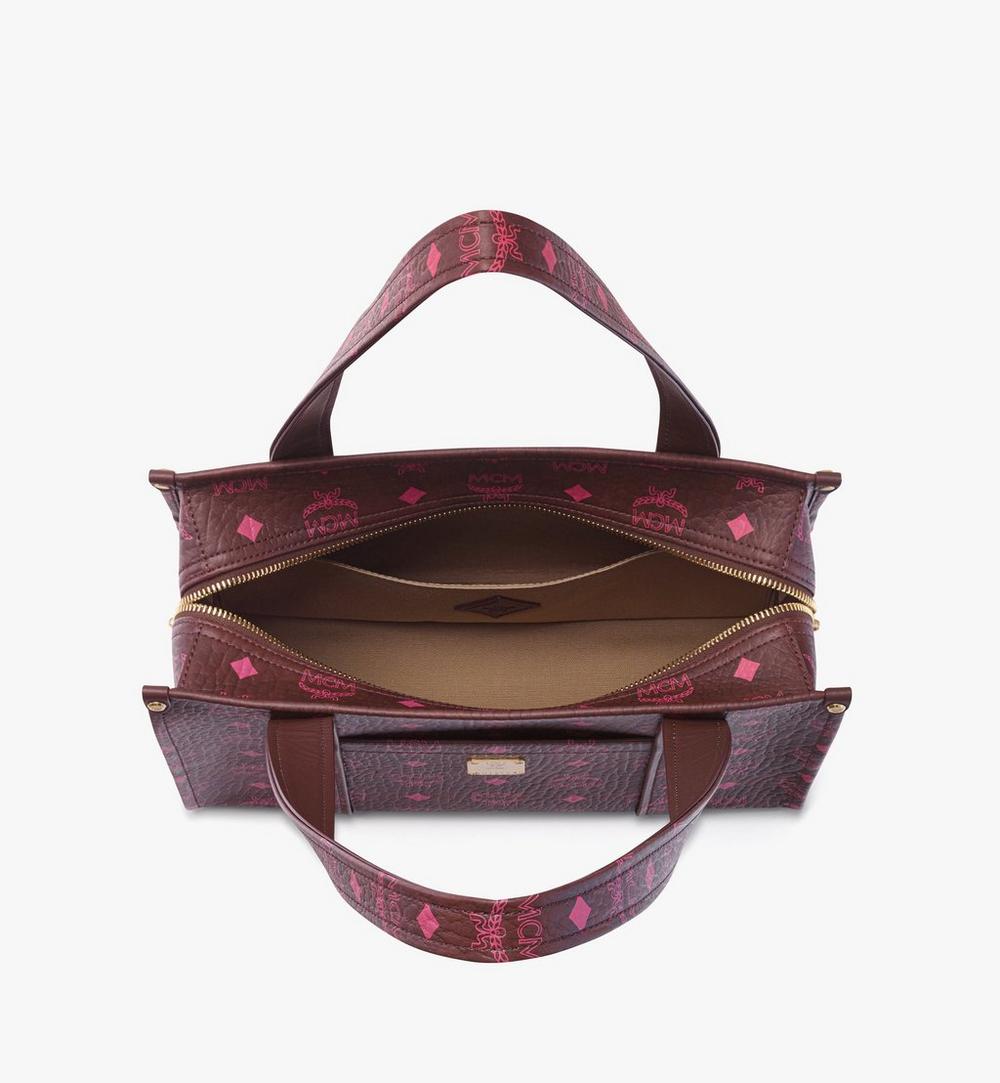 MWTGSTA034B001-Aren School Bag Tote in Visetos|Cinnamon