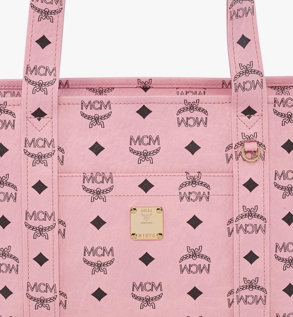 MWTGSTA03PZ001-Aren School Bag Tote in Visetos|SOFT PINK