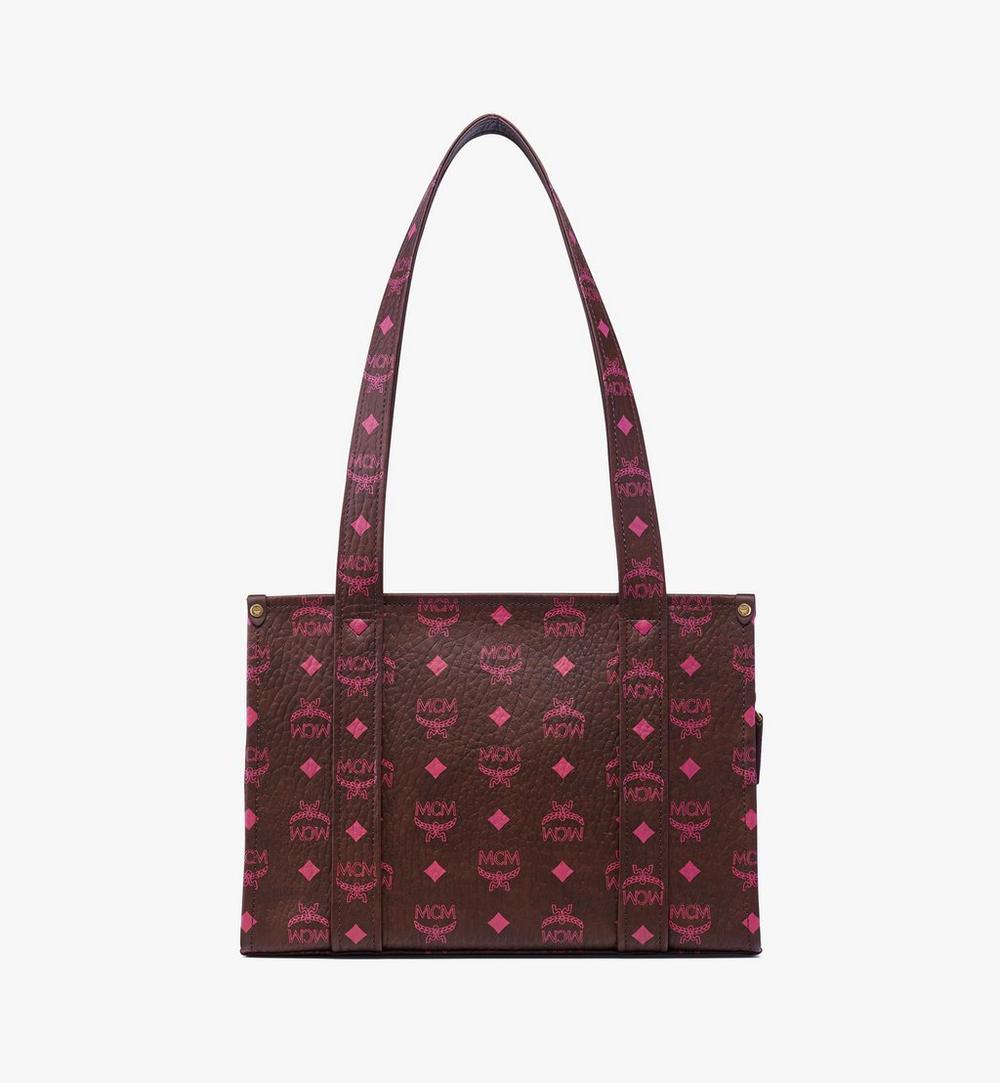 MWTGSTA034B001-Aren School Bag Tote in Visetos|Cinnamon
