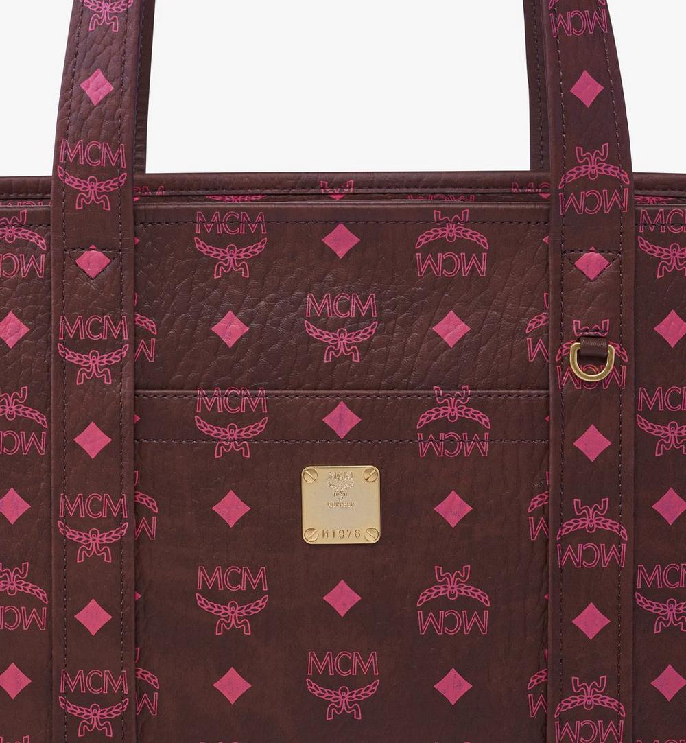 MWTGSTA034B001-Aren School Bag Tote in Visetos|Cinnamon