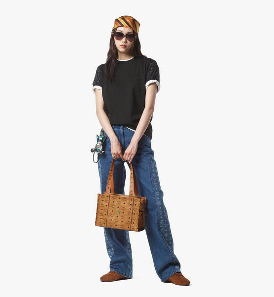 Aren School Tote in Visetos image 6