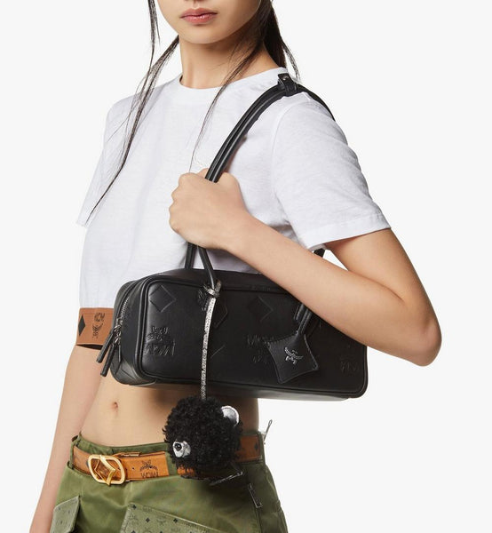 Aren Shoulder Bag In Maxi Monogram Leather Small image 8