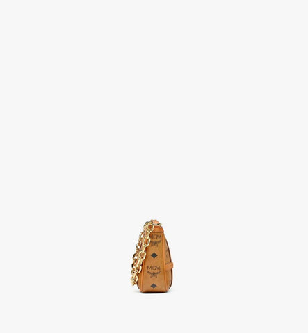 MWSFSTA02CO001-Aren Shoulder Bag in Visetos|COGNAC