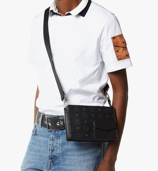 Aren Standing Crossbody Pouch in Visetos image 7