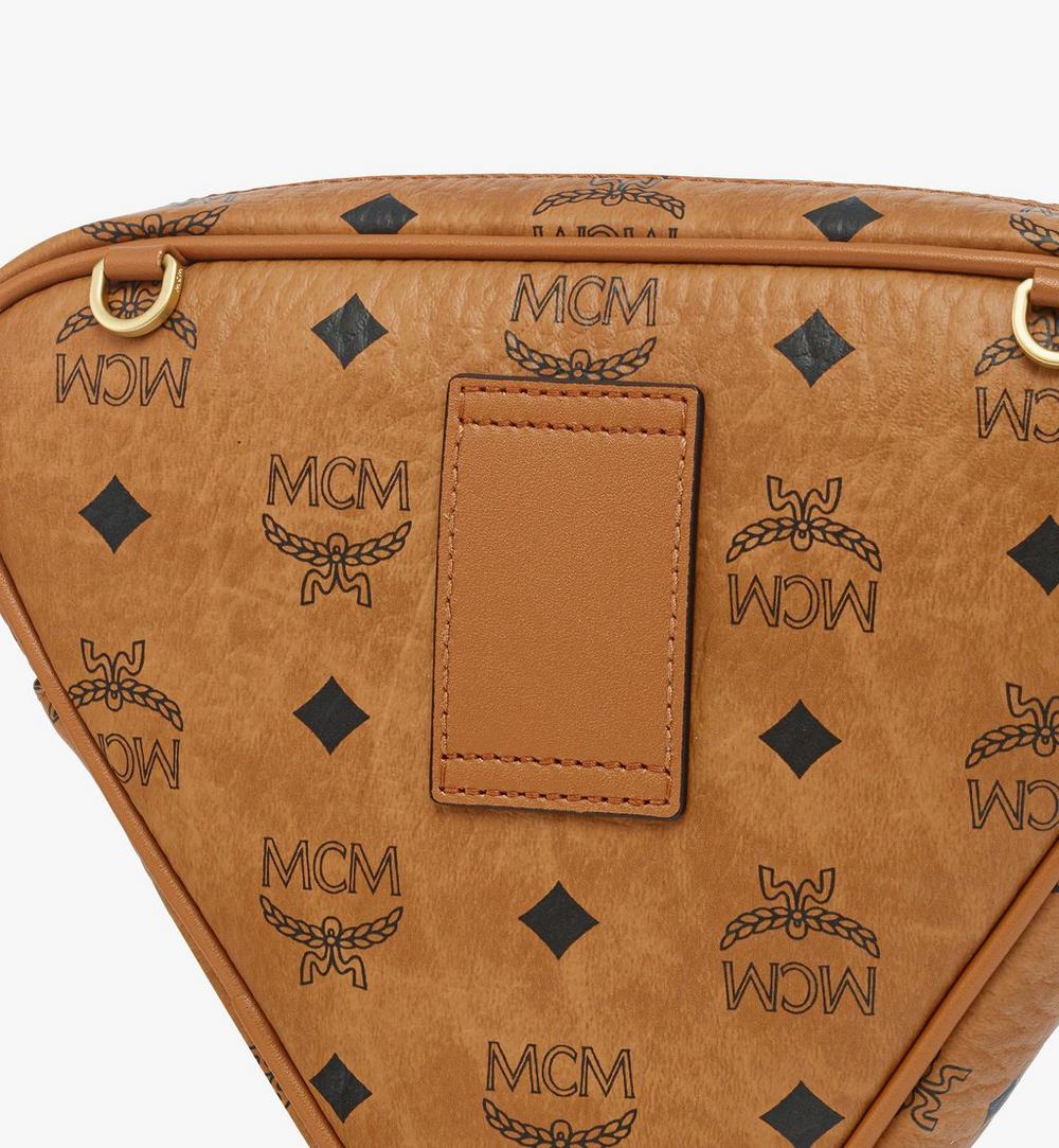 MYZGATA05CO001-Aren Tambourine Pouch in Visetos|Cognac