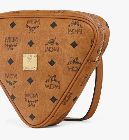 MYZGATA05CO001-Aren Tambourine Pouch in Visetos|Cognac