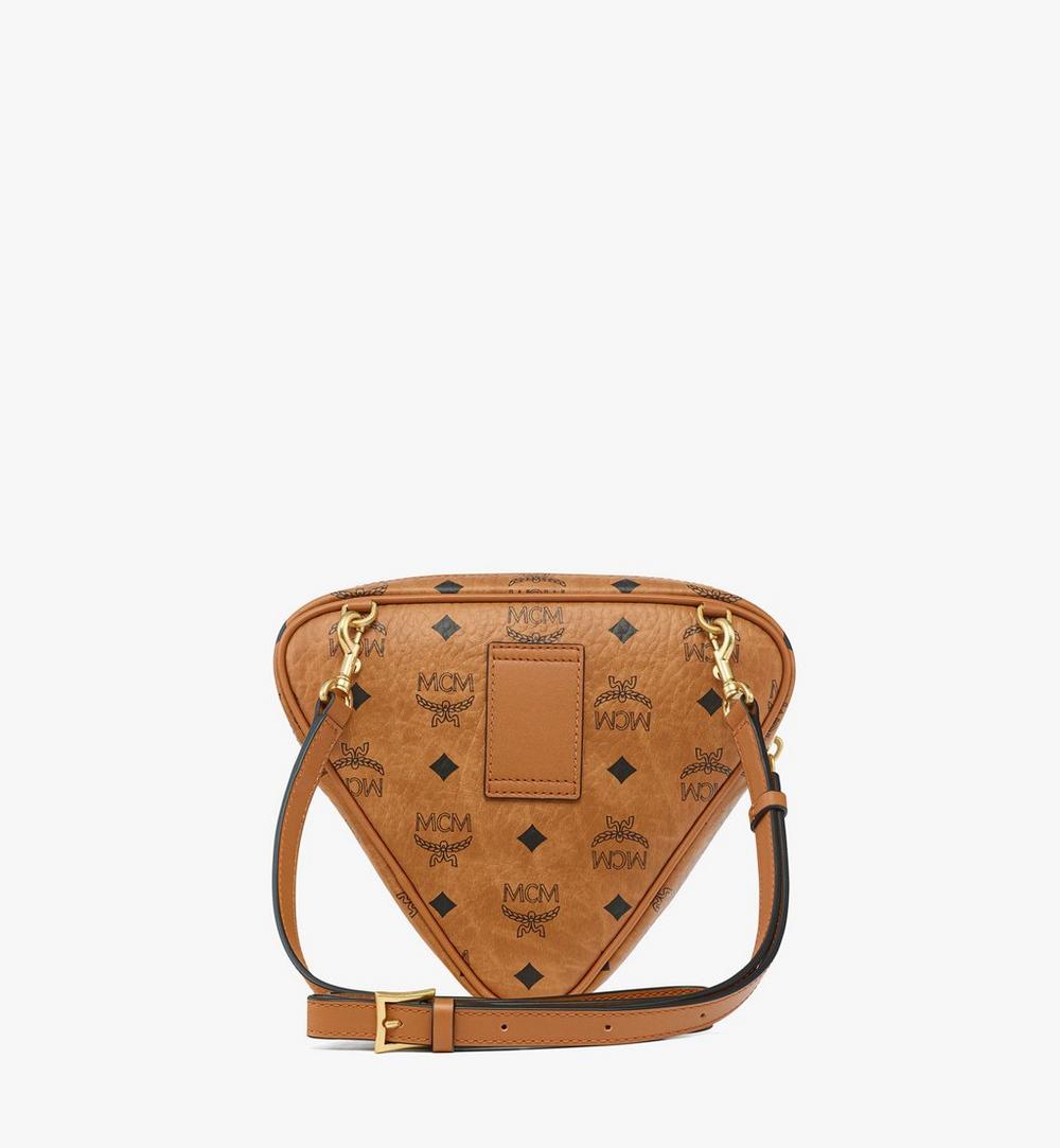 MYZGATA05CO001-Aren Tambourine Pouch in Visetos|Cognac