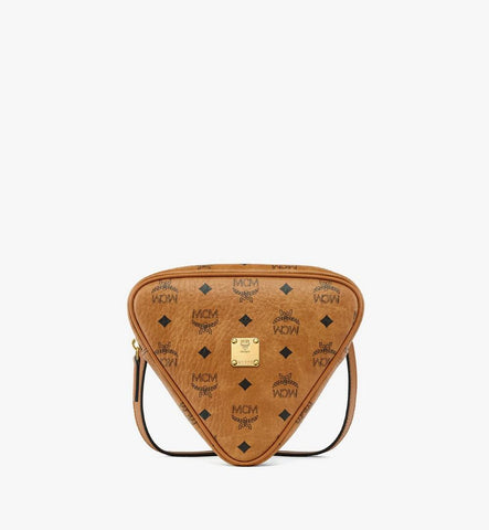 MYZGATA05CO001-Aren Tambourine Pouch in Visetos|Cognac
