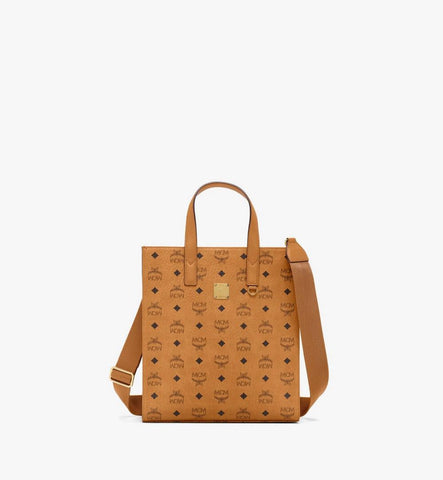Aren Tote in Visetos COGNAC Small - Main Image