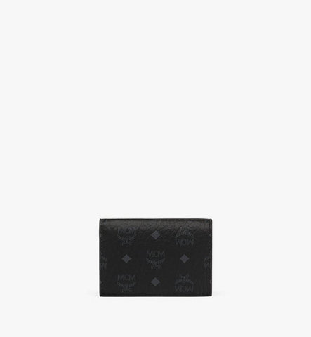 MYSEATA01BK001-Aren Trifold Wallet in Visetos|BLACK
