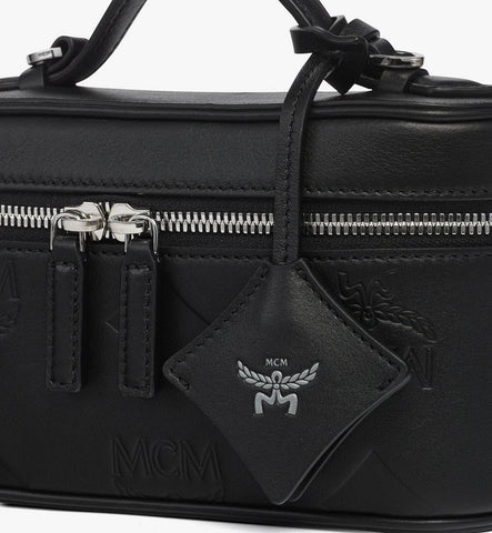 MWRGSTA01BK001-Aren Vanity Case in Maxi Monogram Leather|BLACK