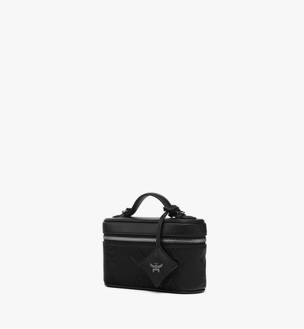 MWRGSTA01BK001-Aren Vanity Case in Maxi Monogram Leather|BLACK