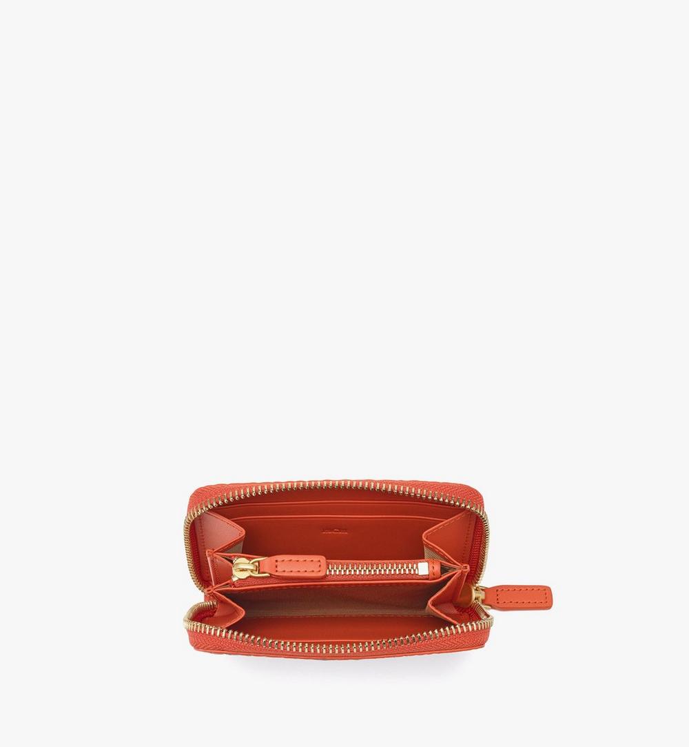 MYLGATA02CO001-Aren Zip Wallet in Disco Visetos|Cognac