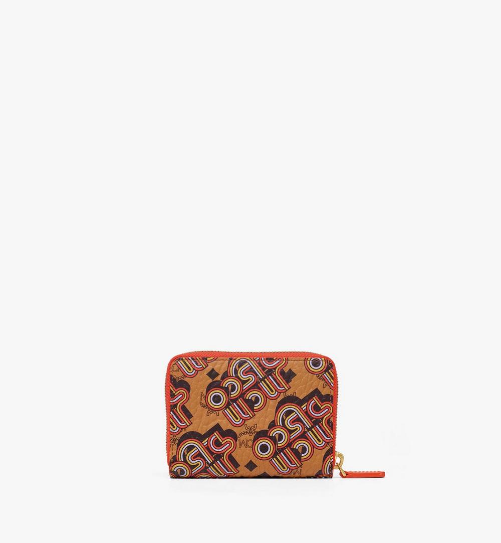 MYLGATA02CO001-Aren Zip Wallet in Disco Visetos|Cognac