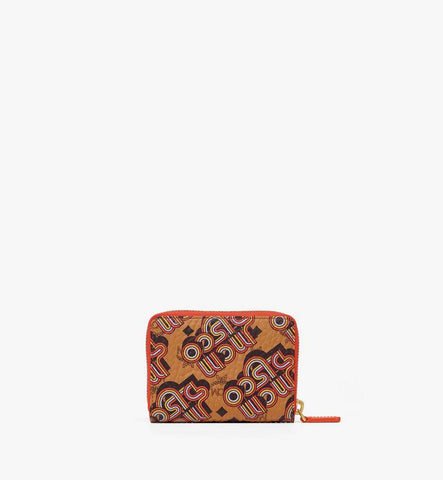 MYLGATA02CO001-Aren Zip Wallet in Disco Visetos|Cognac