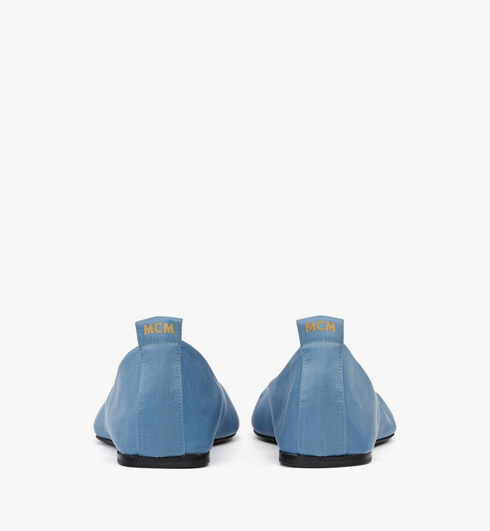 MESFSMM11E4037-Ballerina Shoes in ECONYL®|Blue Heaven