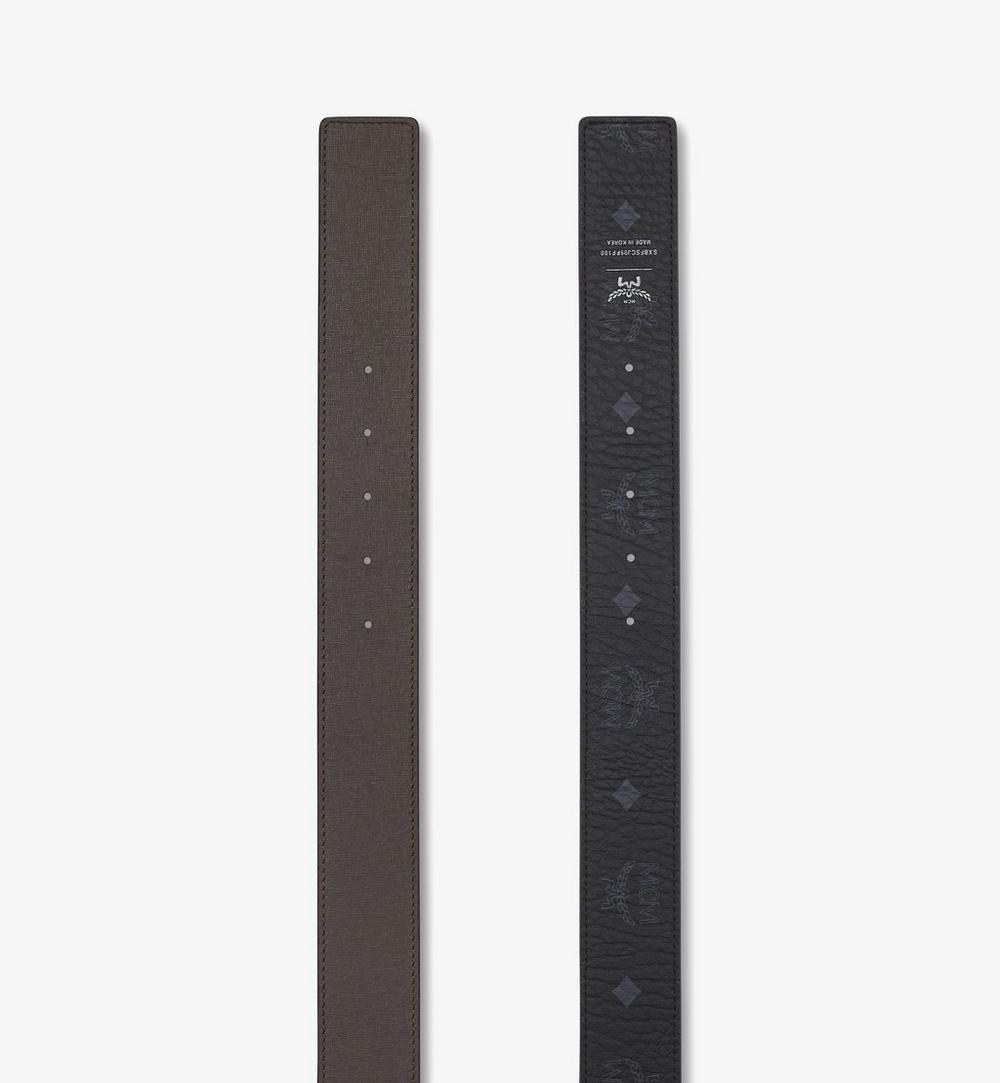MXBFSCJ05FF085-CLAUS LTHR BELT, ANTQ SV, 4.0, SIZE, 085|Morel Grey
