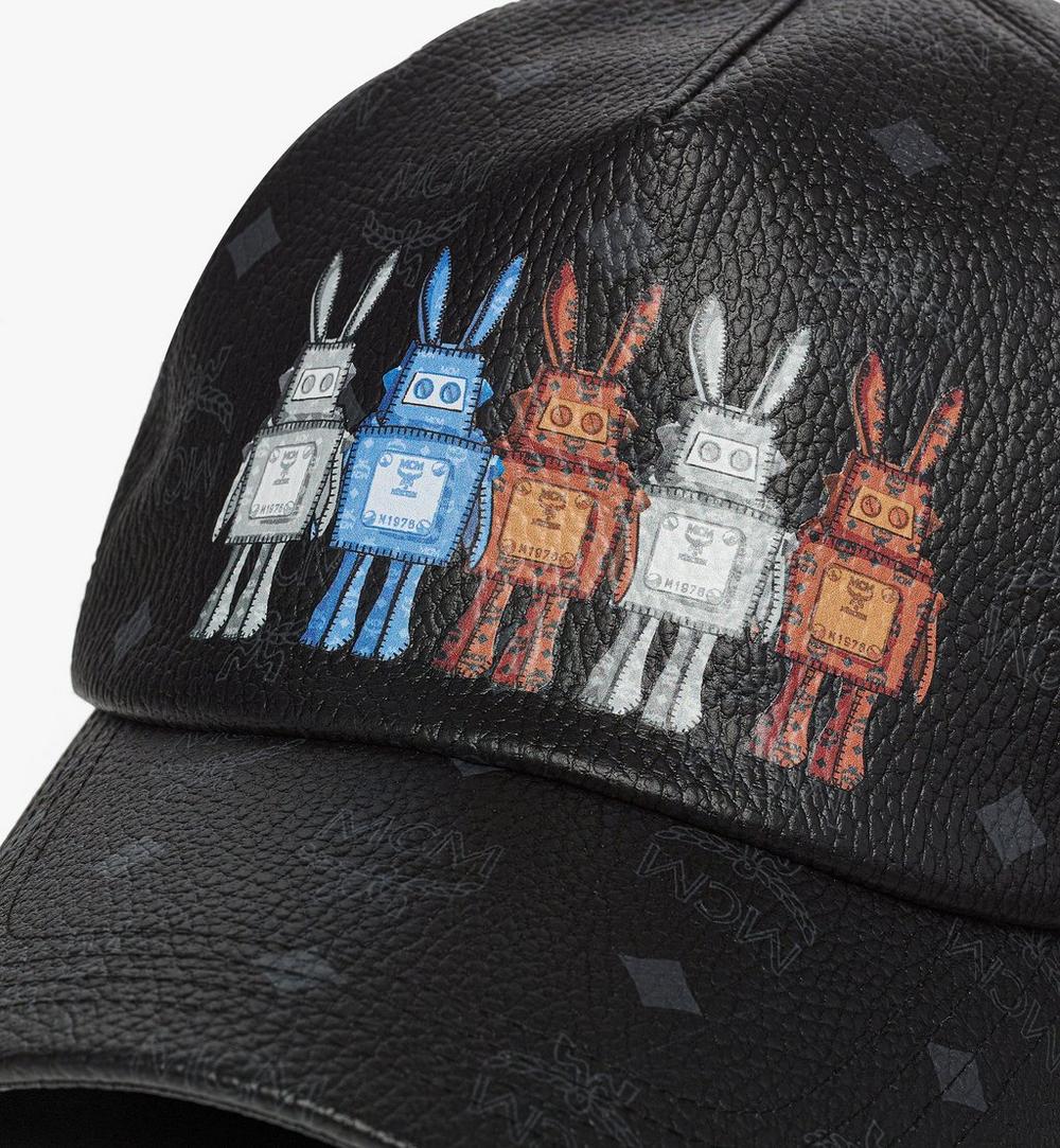 MECGSMM04BK001-Classic Cap in Rabot Visetos |BLACK