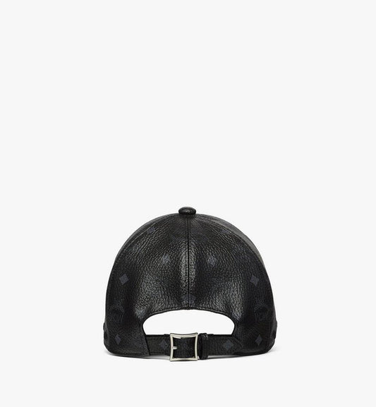 MECGSMM04BK001-Classic Cap in Rabot Visetos |BLACK