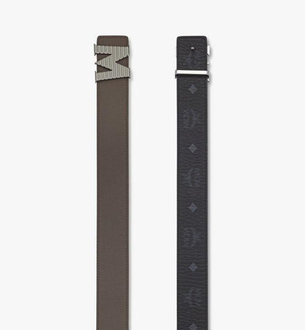 MXBFSCJ05FF080-Claus Fluted M Belt 1.5” in Grained Leather|Morel Grey