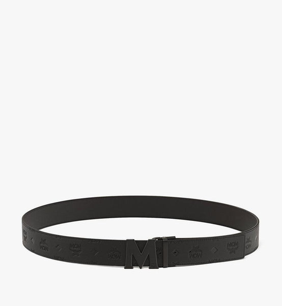 Claus M Reversible Belt 1.75� In Embossed Monogram Leather image 3