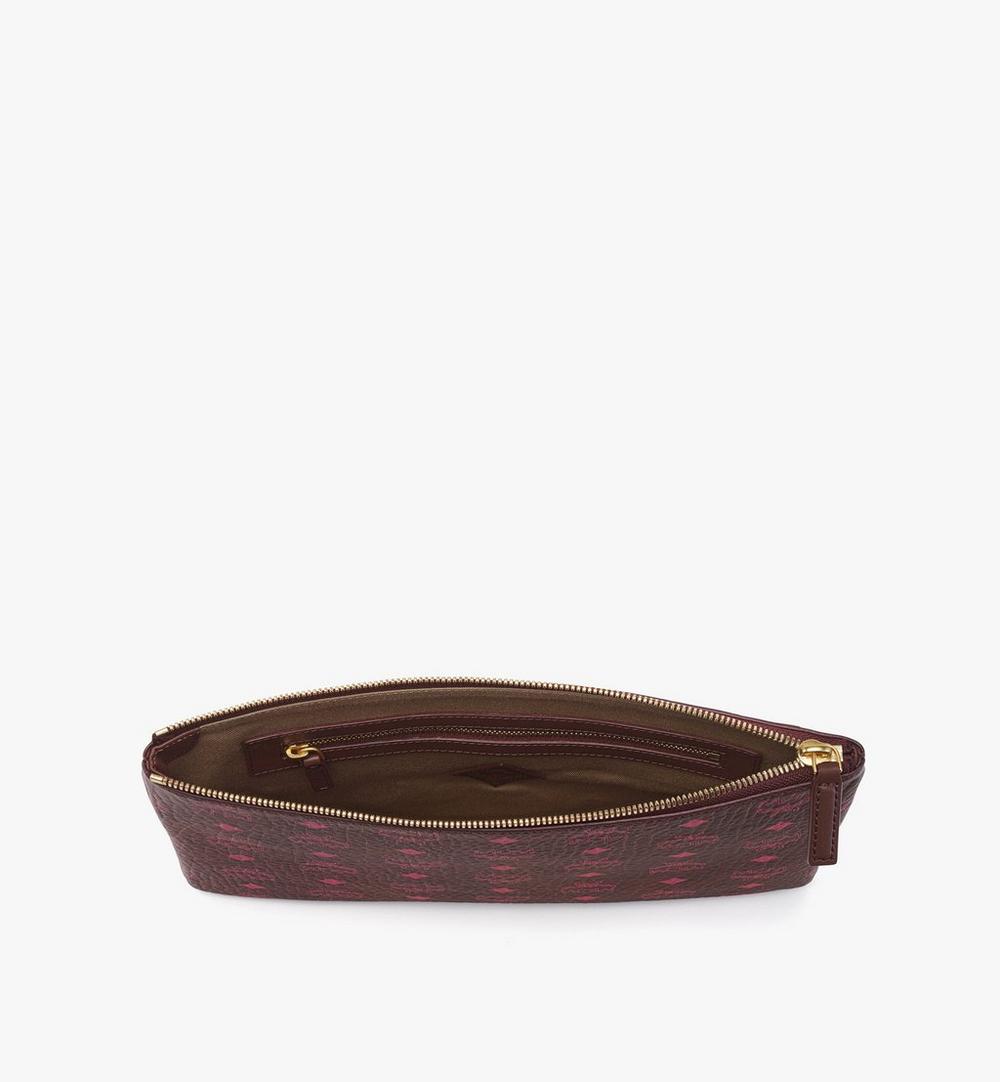 MYZGSTA094B001-Crossbody Pouch in Visetos Original|Cinnamon