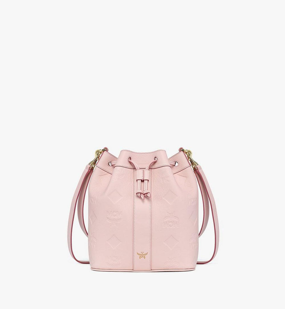 Dessau Drawstring Bag In Maxi Monogram Leather Medium