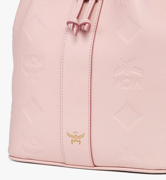 Dessau Drawstring Bag In Maxi Monogram Leather Medium image 5