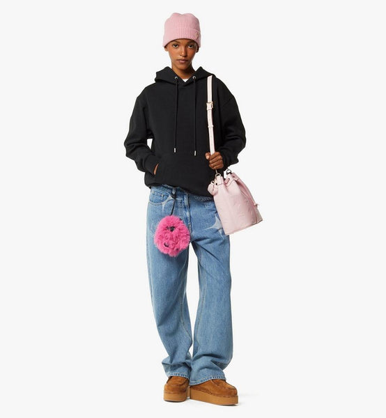 Dessau Drawstring Bag In Maxi Monogram Leather Medium image 6