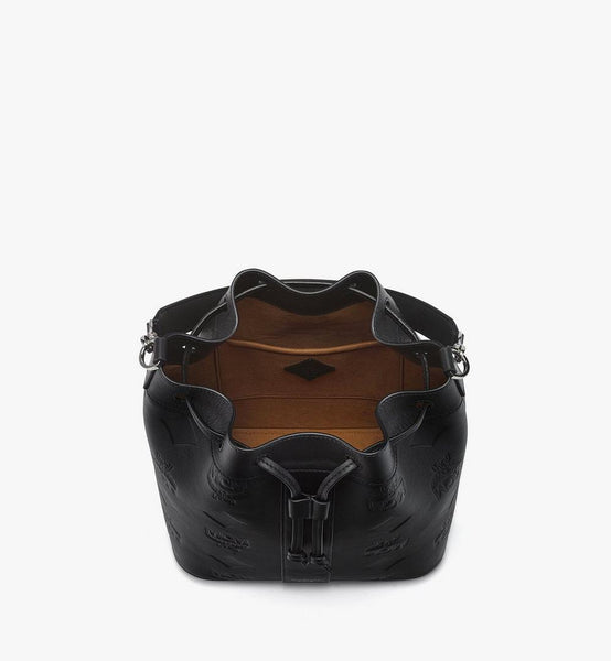 Dessau Drawstring Bag In Maxi Monogram Leather Medium image 3