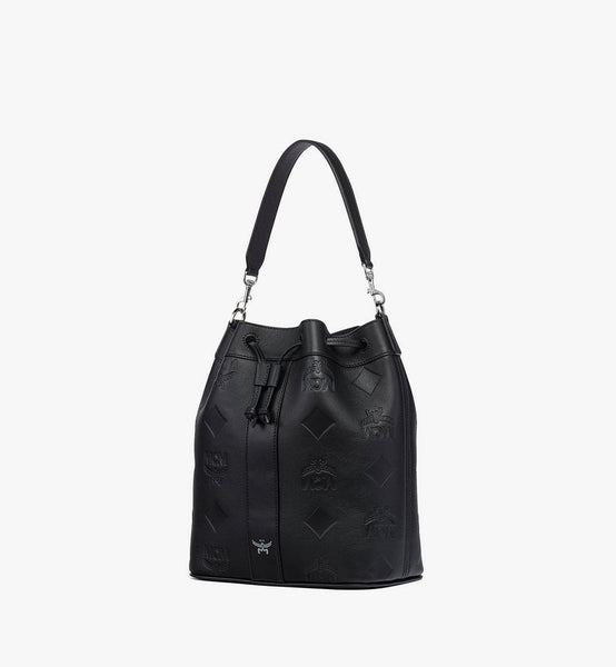 Dessau Drawstring Bag In Maxi Monogram Leather Medium image 2