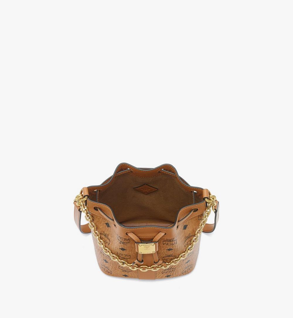 MWDGADU01CO001-Dessau Drawstring Bag in Visetos|Cognac