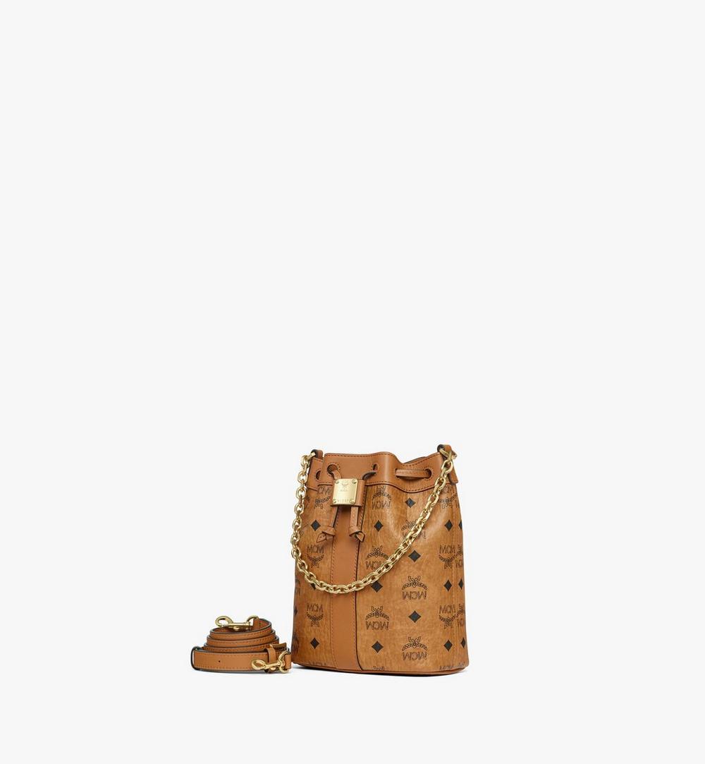 MWDGADU01CO001-Dessau Drawstring Bag in Visetos|Cognac