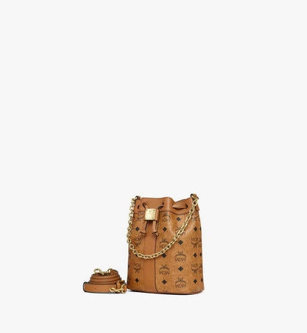 MWDGADU01CO001-Dessau Drawstring Bag in Visetos|Cognac