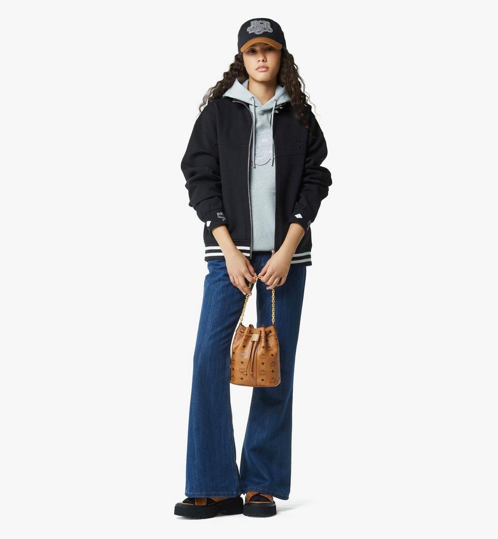 MWDGADU01CO001-Dessau Drawstring Bag in Visetos|Cognac