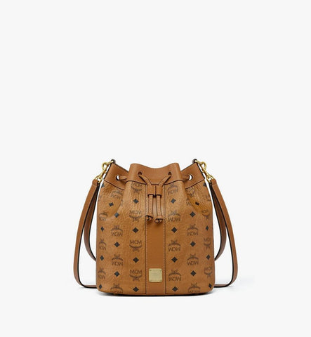 MWDGSDU03CO001-Dessau Drawstring Bag in Visetos|COGNAC