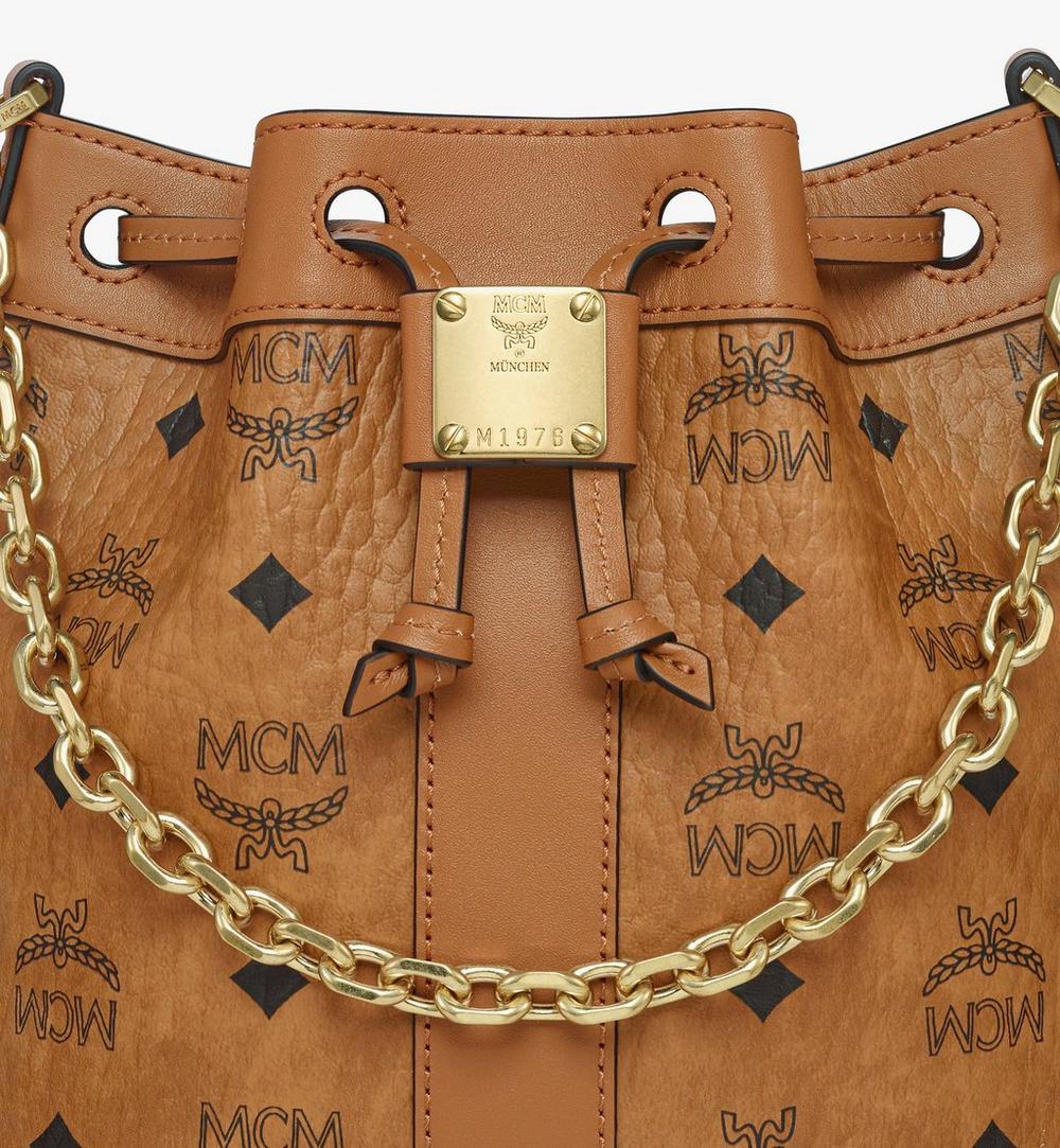 MWDGADU01CO001-Dessau Drawstring Bag in Visetos|Cognac