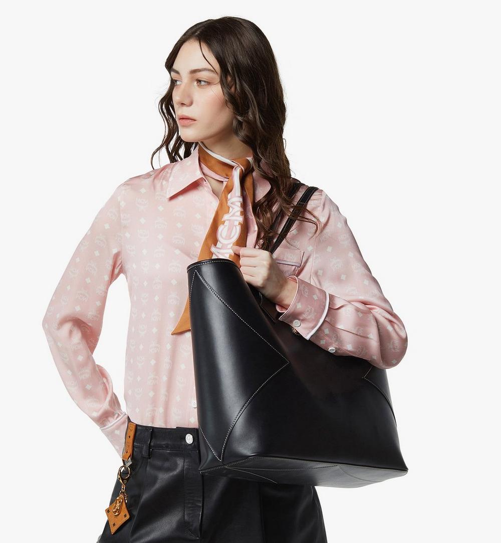 MMPGADC01BK001-Dia Shopper in Calfskin|Black