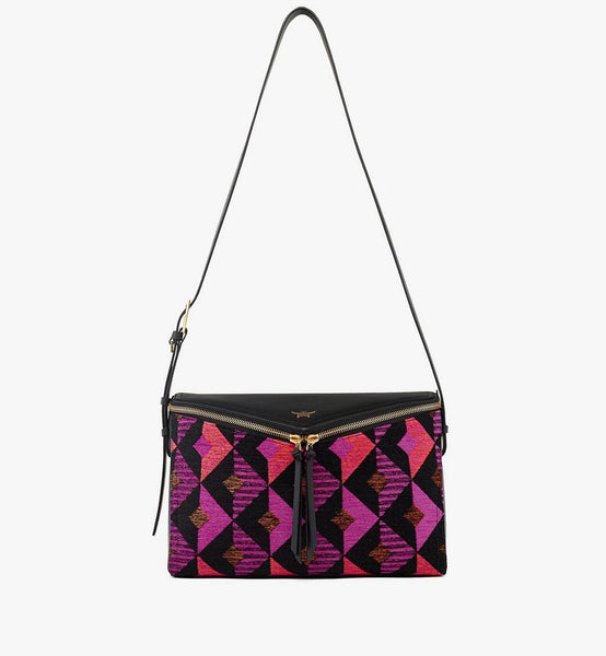 Diamant 3D Shoulder Bag in Diamond Jacquard image 5